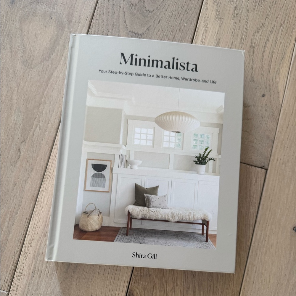 Minimalista Coffee Table Book - Cream